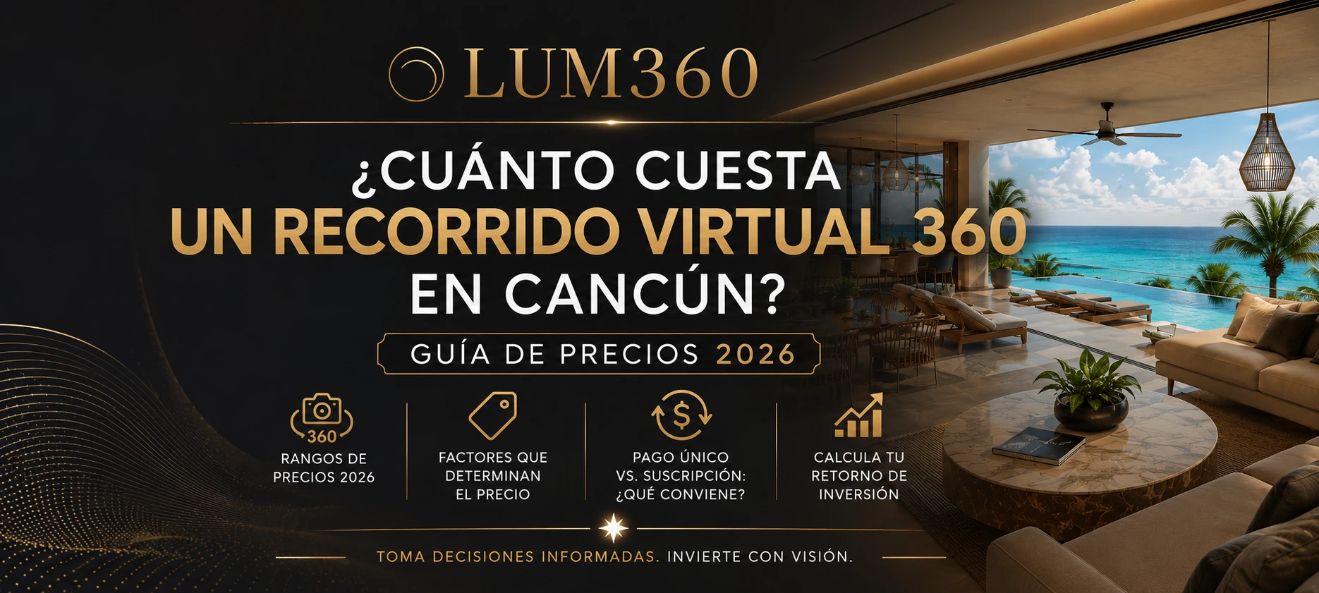 Precios recorrido virtual Cancún
