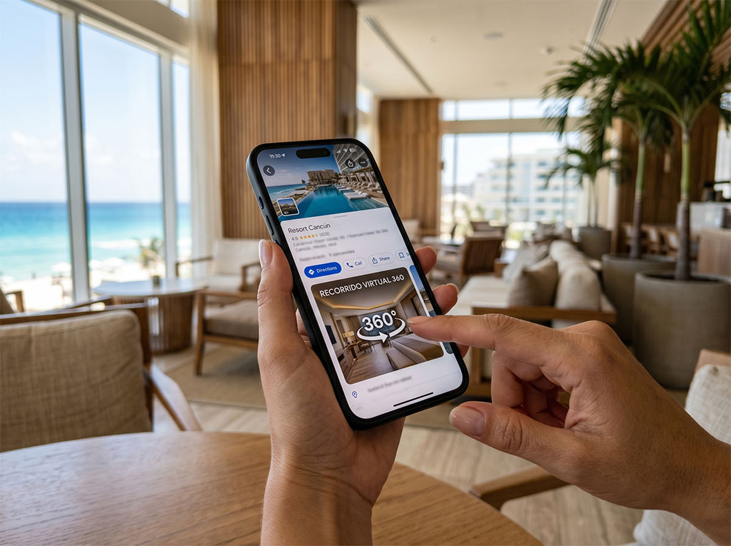 Google Maps y recorridos virtuales para generar confianza