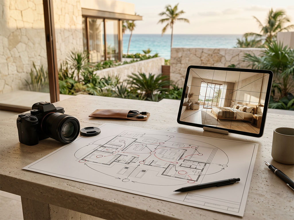 Scouting previo para producir un recorrido virtual 360