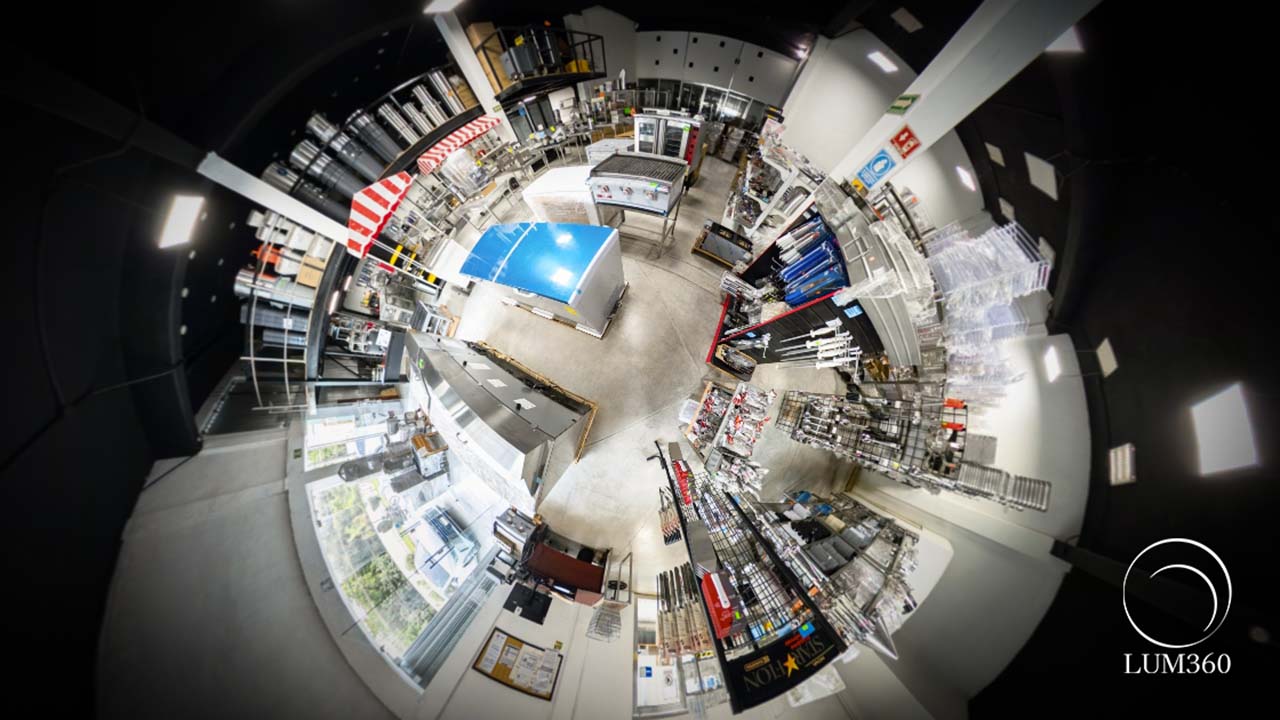 Todo Inoxidable showroom presented through a 360 virtual tour