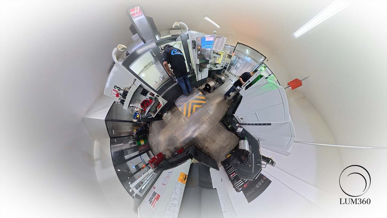 Centro de Maquinado Torno Cisneros, tour virtual industrial